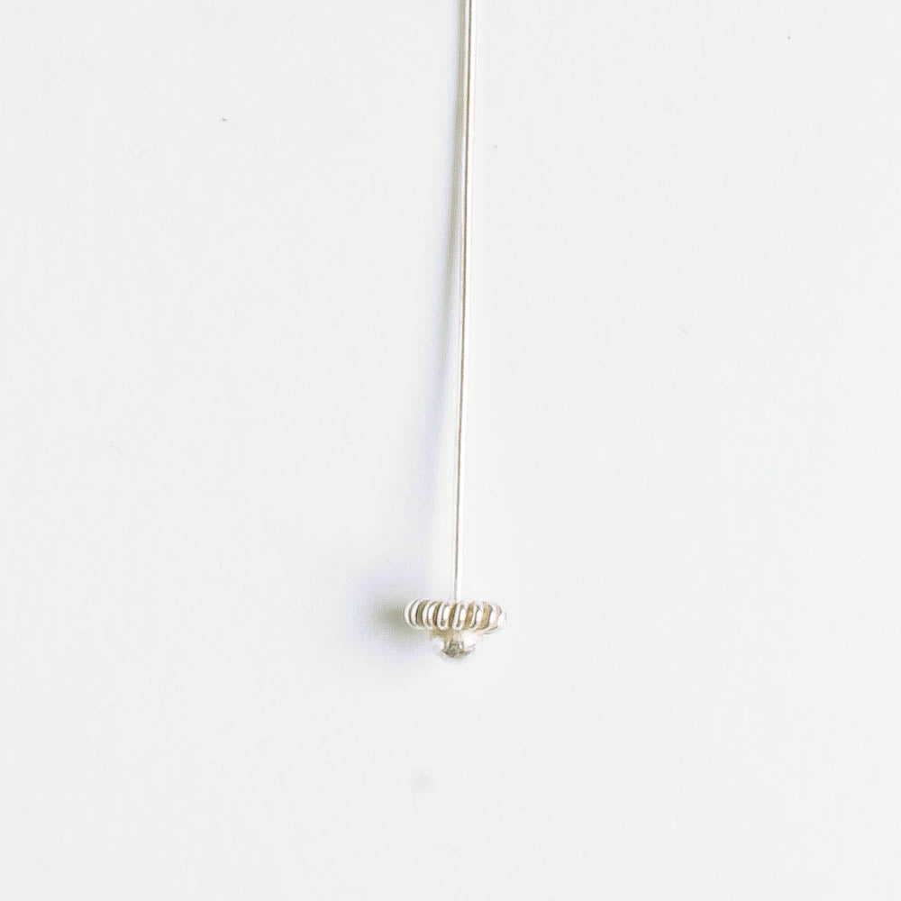 Headpin 2" 24 gauge - Sterling - qty 2