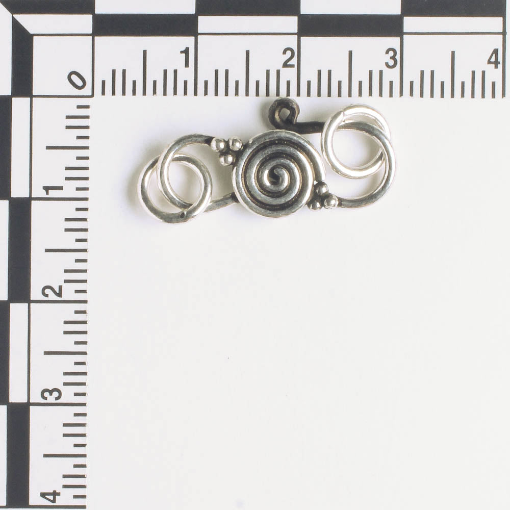 S-Hook Clasp - Sterling