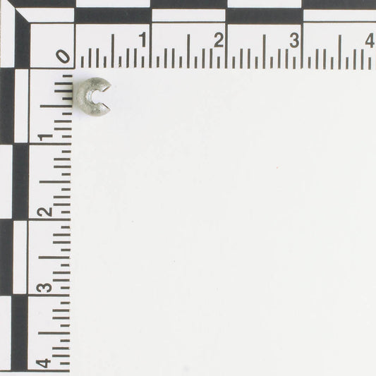 Crimp Cover Antique Silver - qty 20