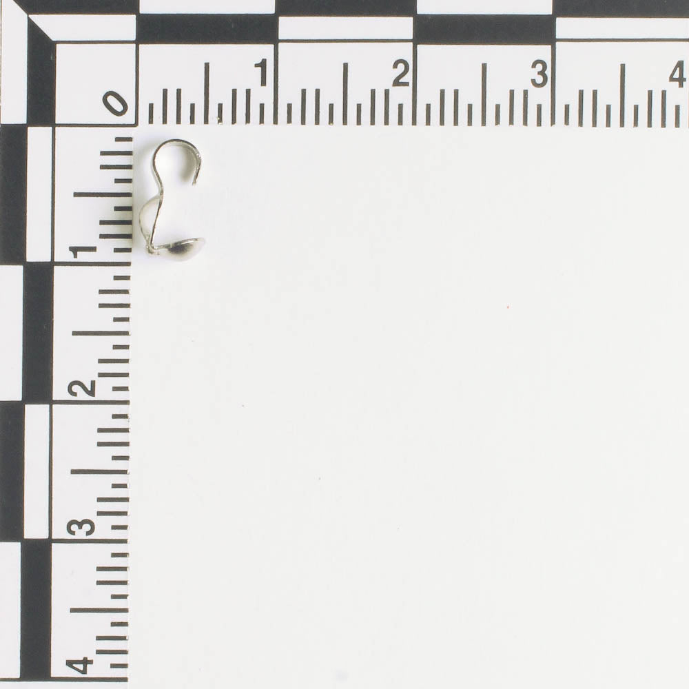 Beadtip, Silver - qty 20