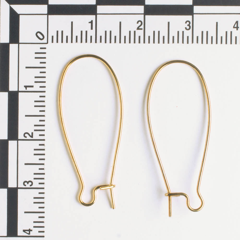 Earring, Gold - 3 Pair