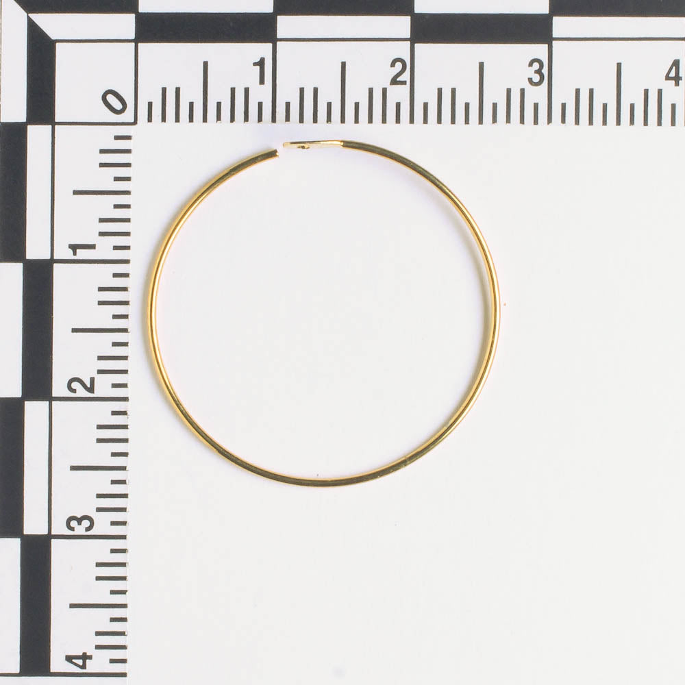 Earring, Gold - 3 Pair