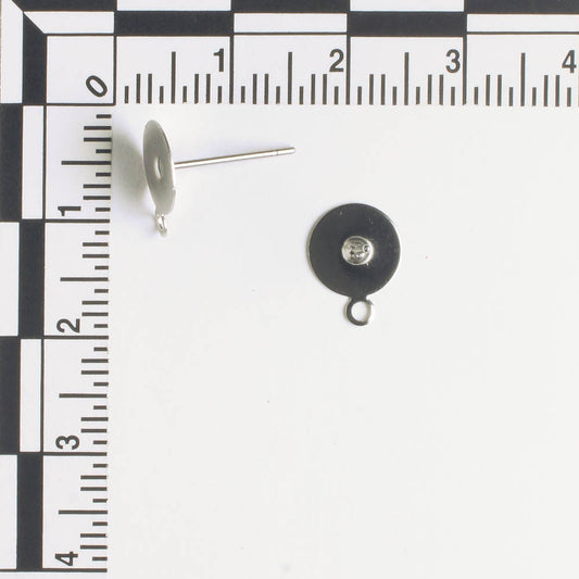 Earring, Stainless - 5 Pair