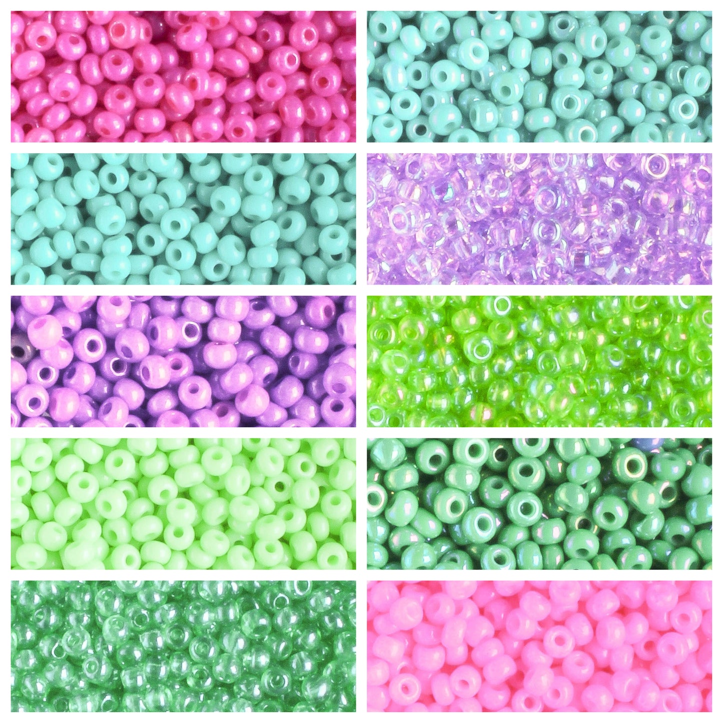 11/0 Czech Seed Bead Collection