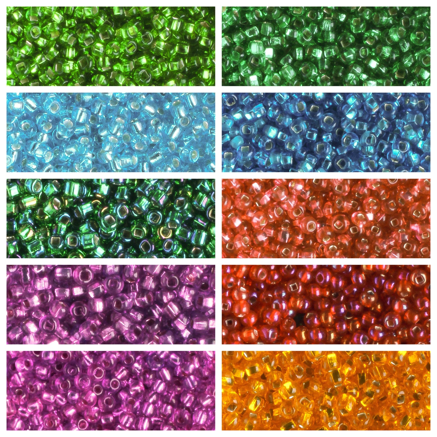 11/0 Czech Seed Bead Collection