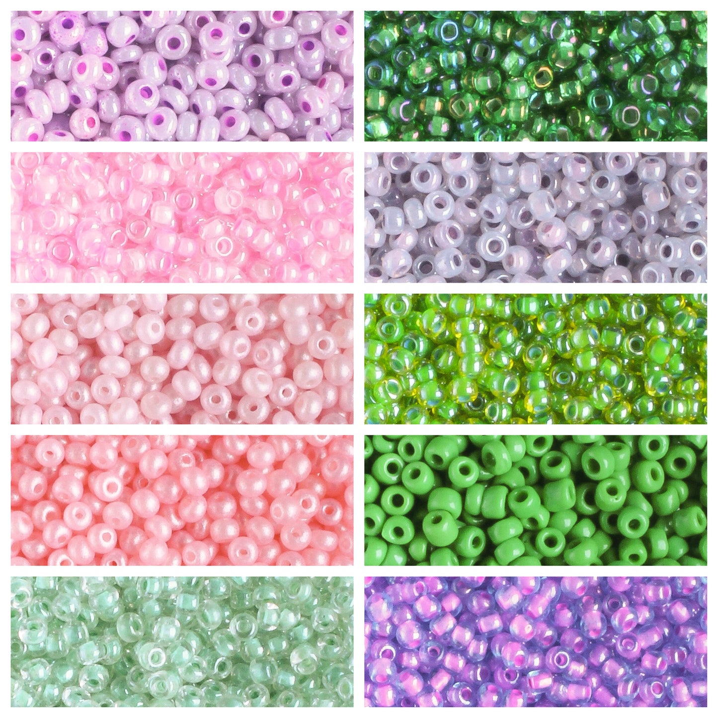 11/0 Czech Seed Bead Collection