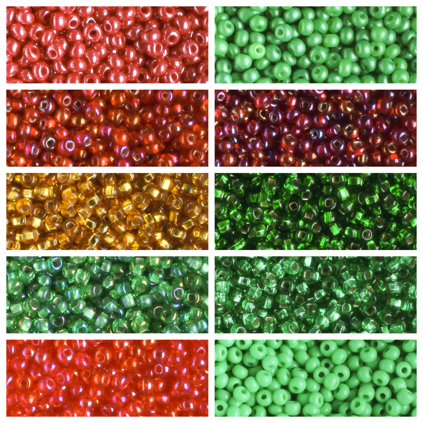 11/0 Czech Seed Bead Collection