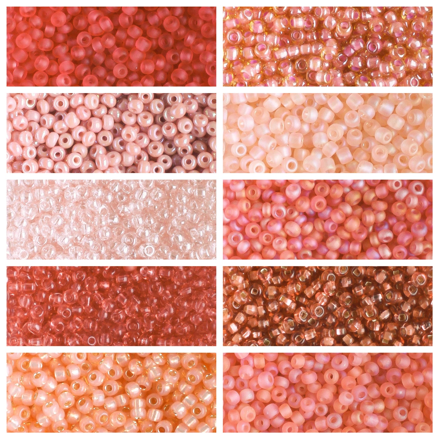 11/0 Czech Seed Bead Collection