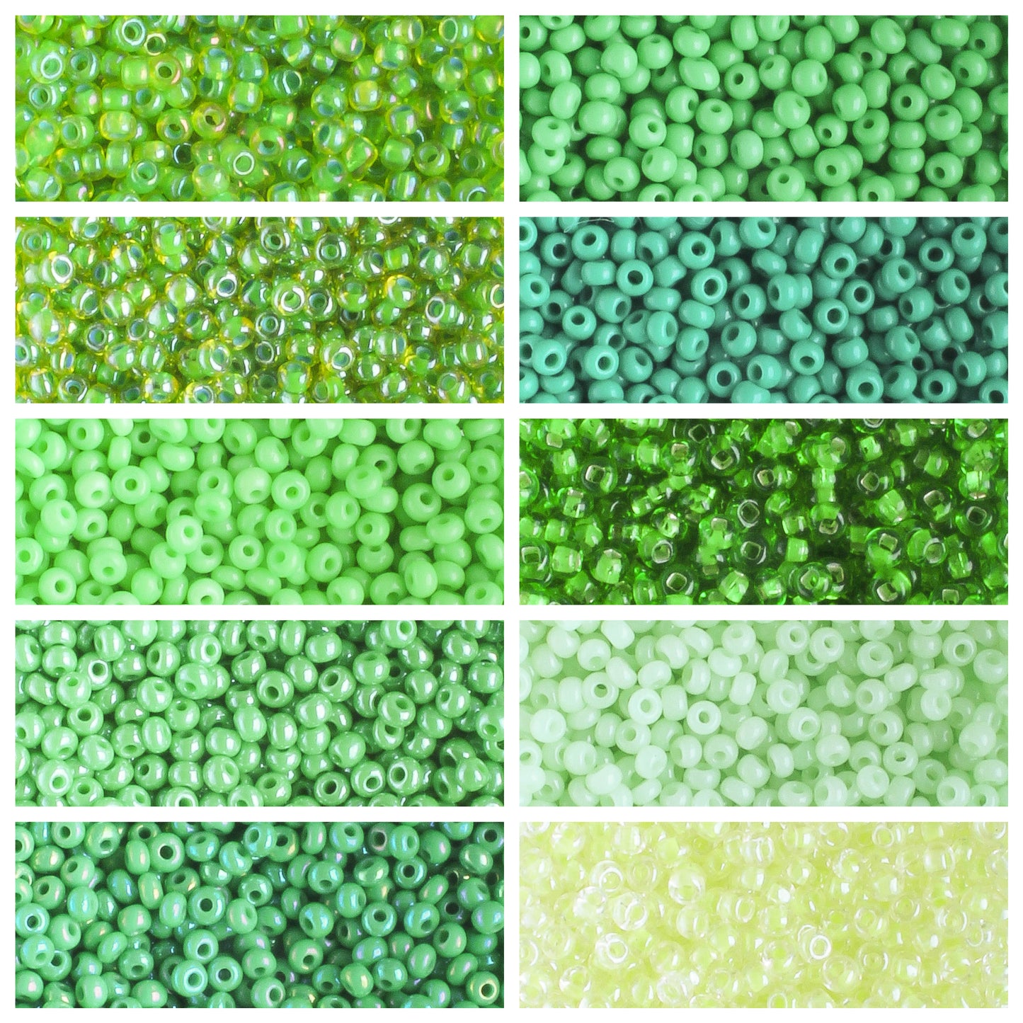 11/0 Czech Seed Bead Collection