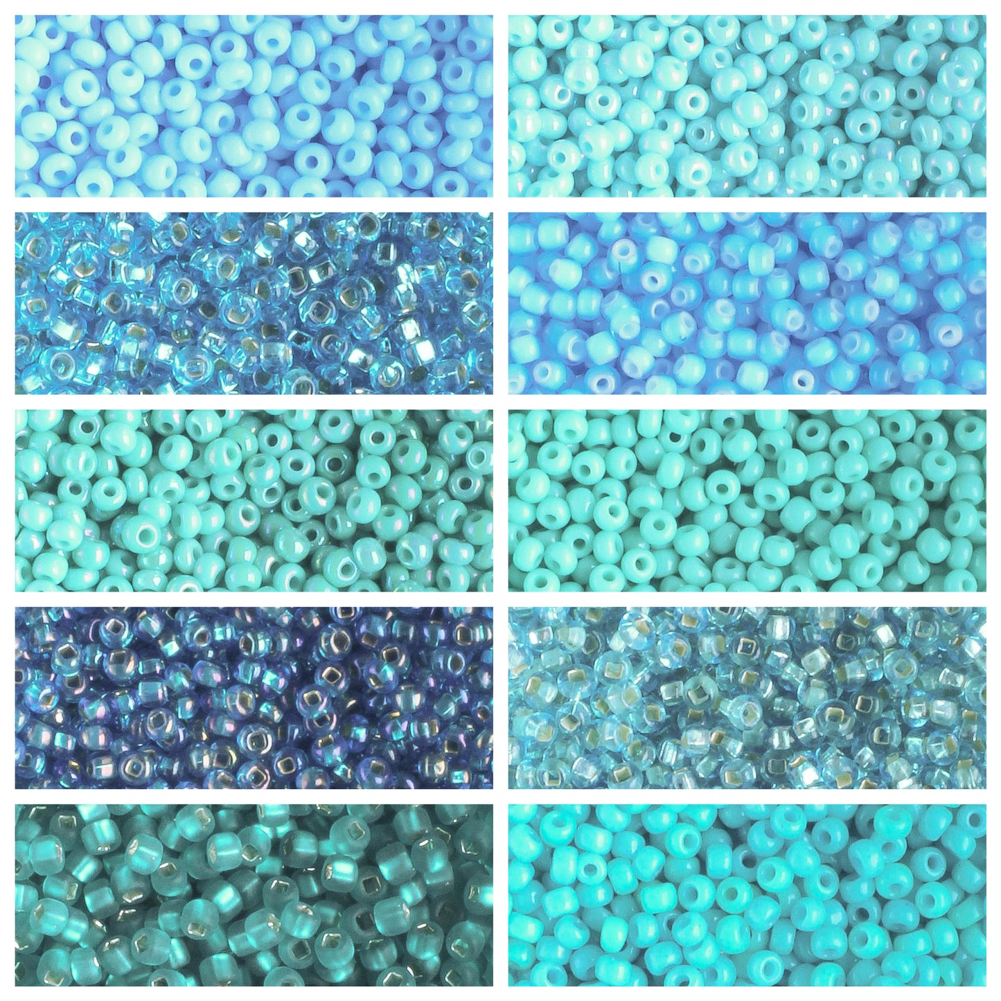 11/0 Czech Seed Bead Collection
