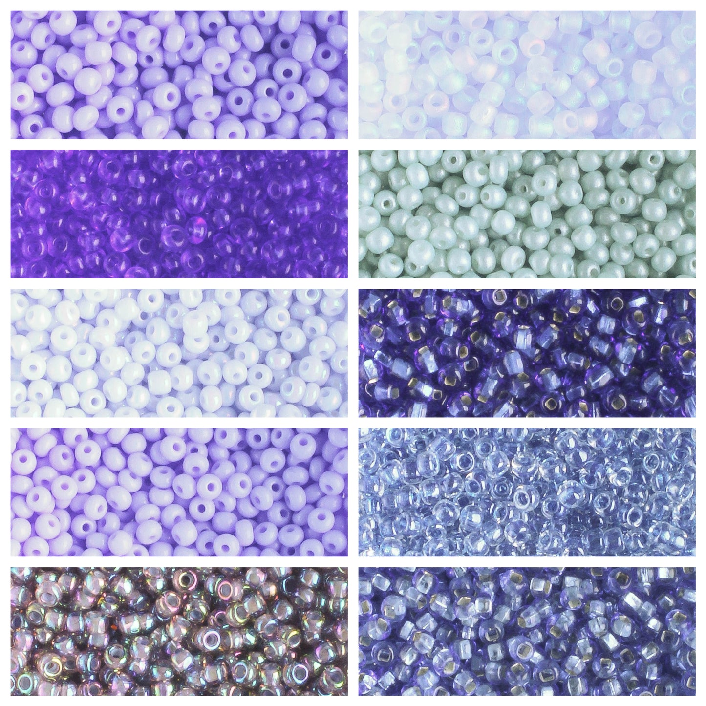 11/0 Czech Seed Bead Collection