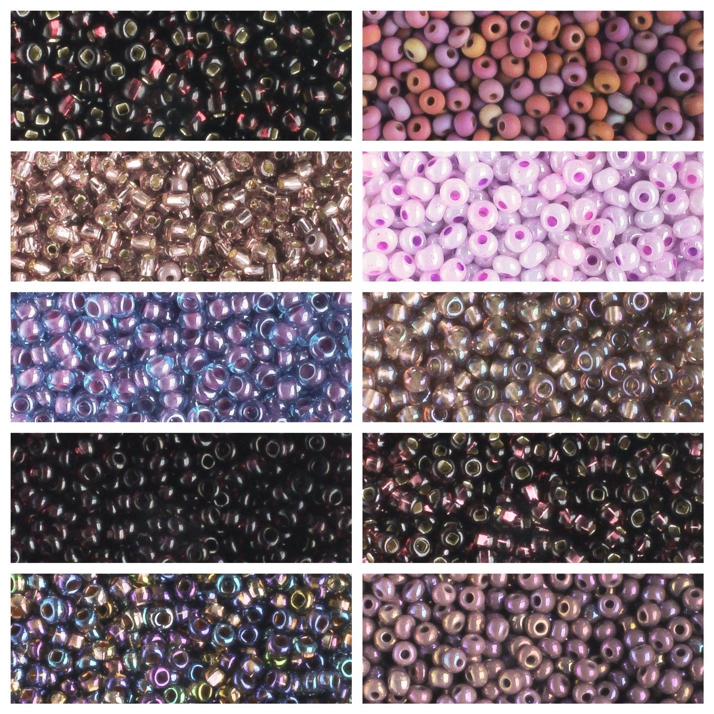 11/0 Czech Seed Bead Collection