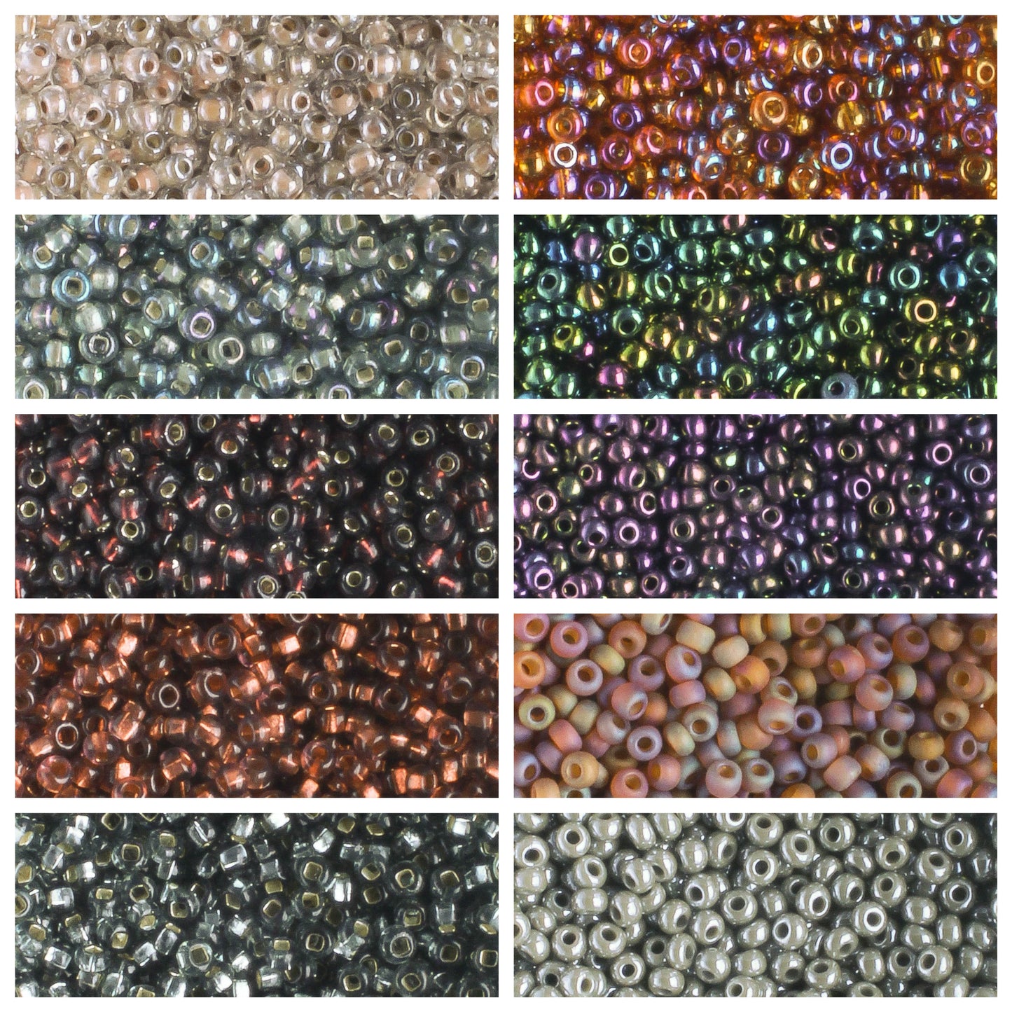 11/0 Czech Seed Bead Collection