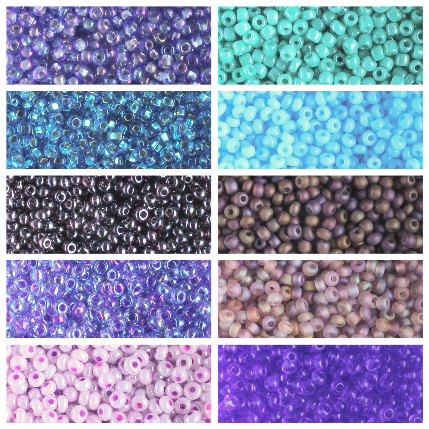 11/0 Czech Seed Bead Collection