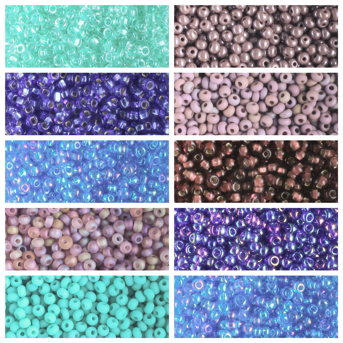 11/0 Czech Seed Bead Collection