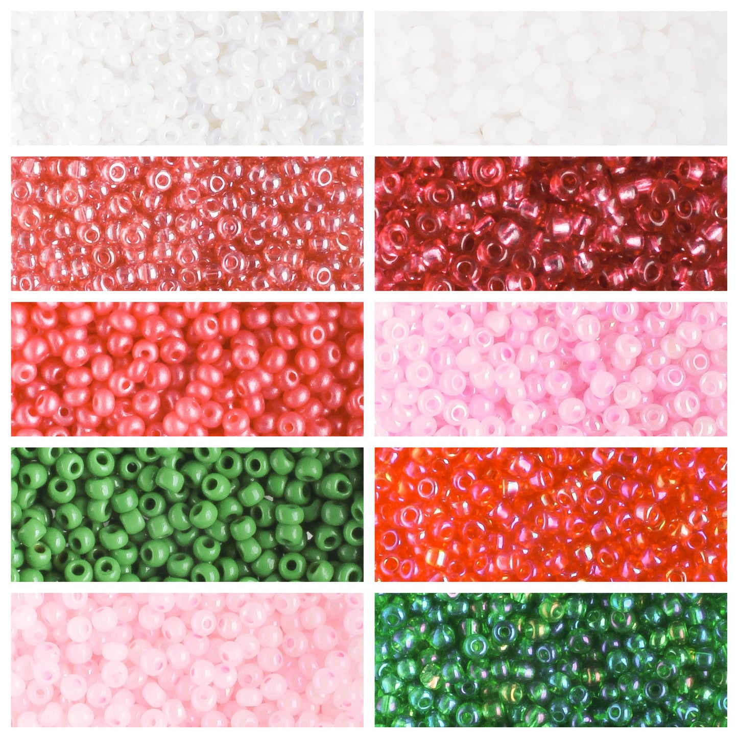 11/0 Czech Seed Bead Collection