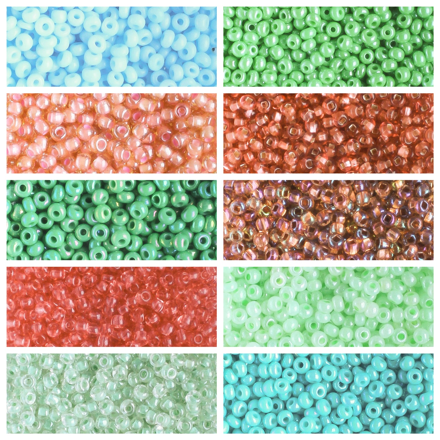 11/0 Czech Seed Bead Collection