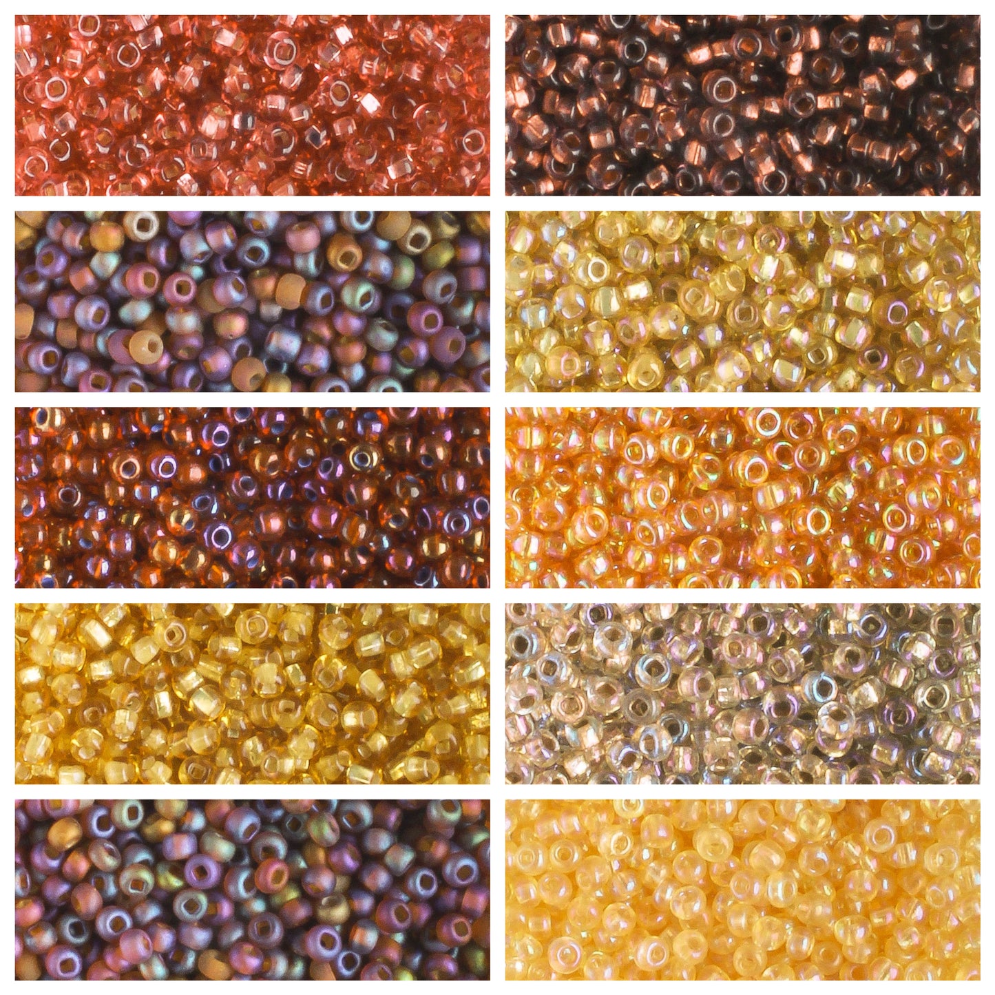 11/0 Czech Seed Bead Collection