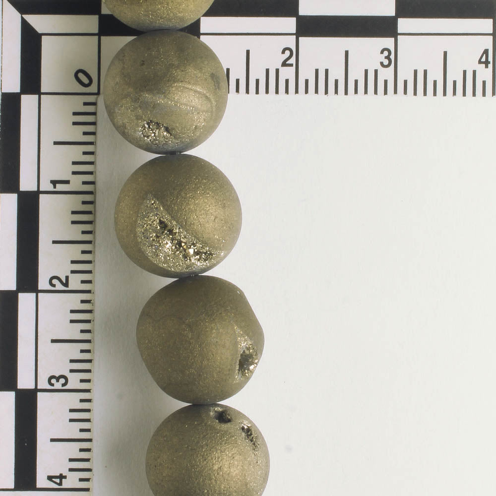 Druzy Agate - 8" strand