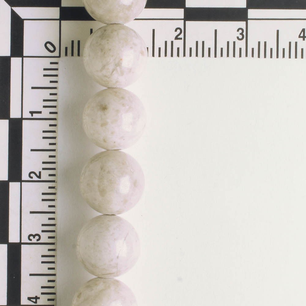 Fossil Jade - 8" strand