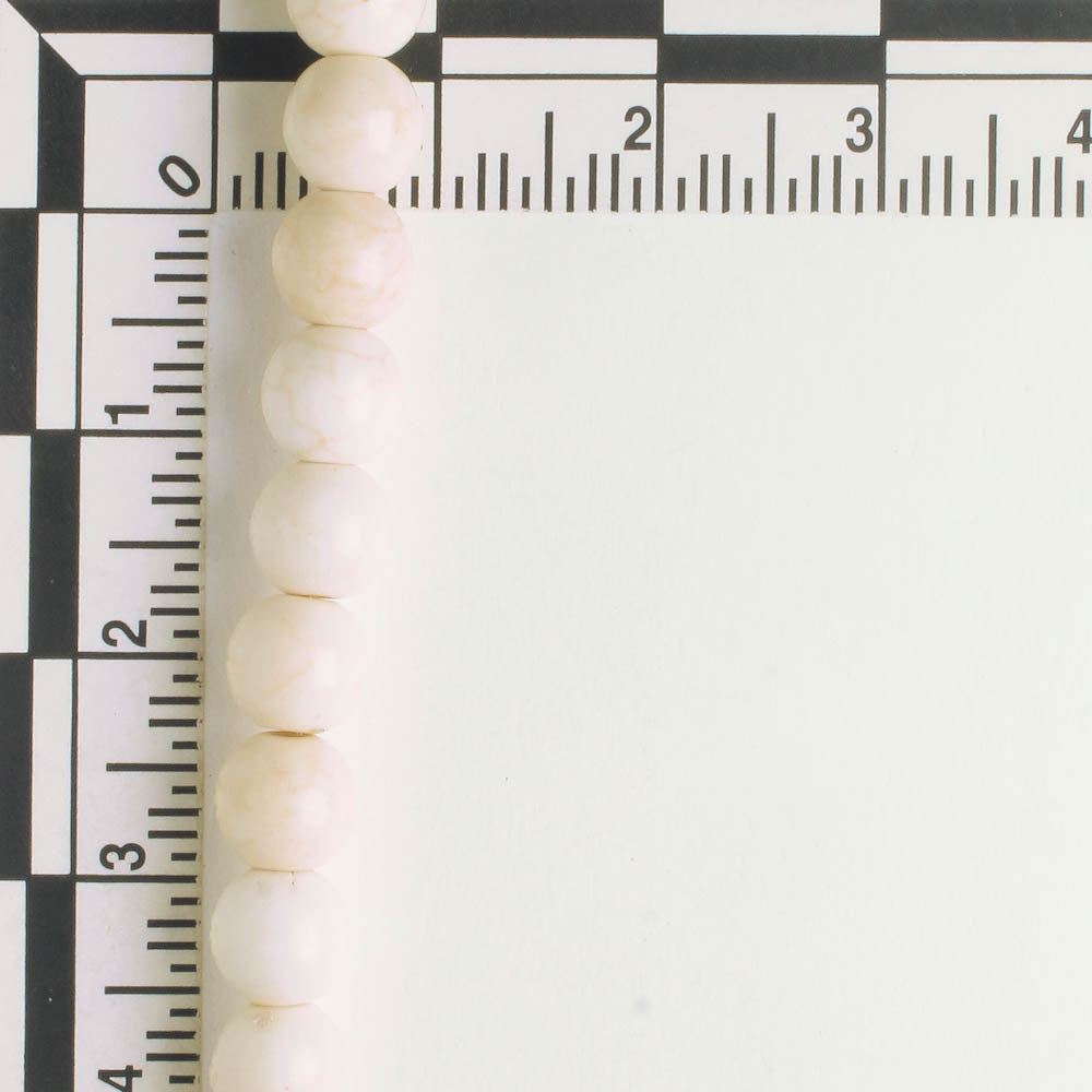 White Turquoise - 8" strand