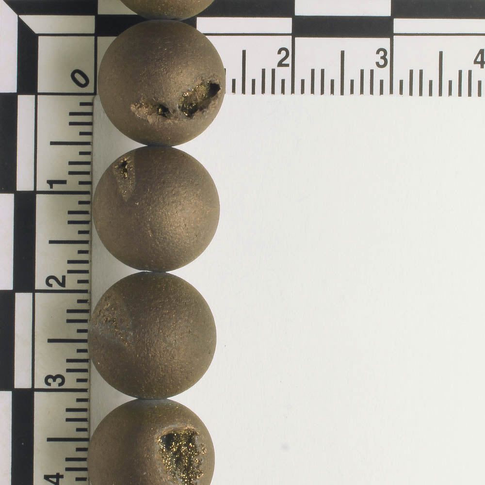 Druzy Agate - 8" strand