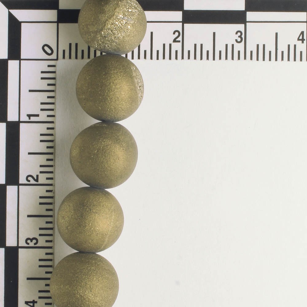 Druzy Agate - 8" strand