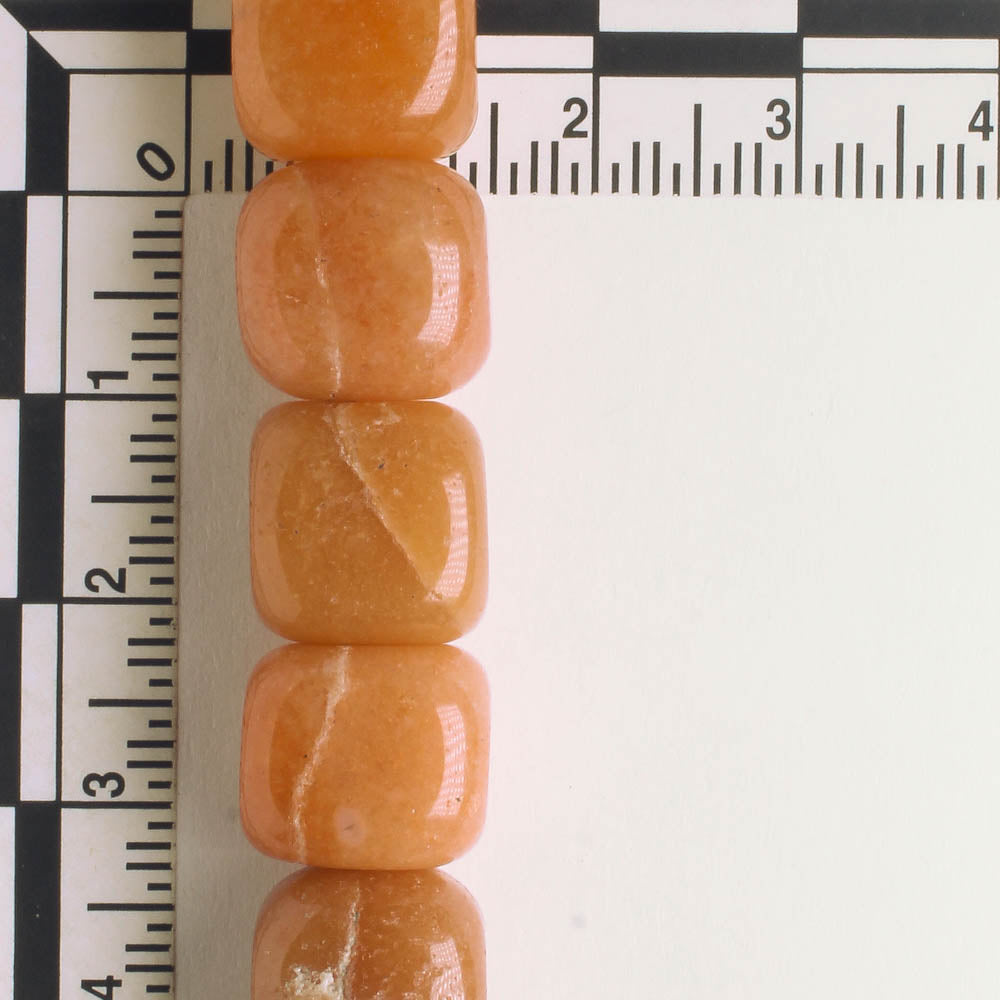 Red Adventurine - 8" strand