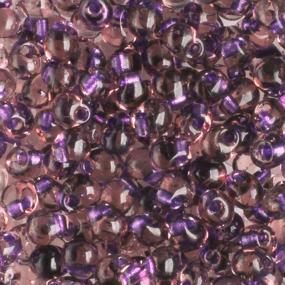 Fringe Bead, Purple Lined Amethyst - 10 grams