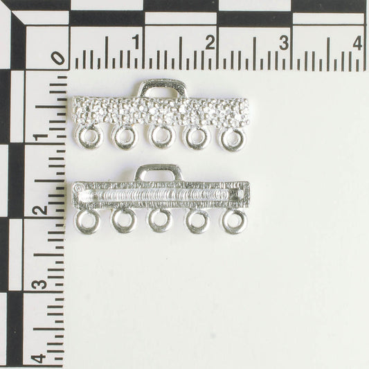 5 Strand Connector - Silver