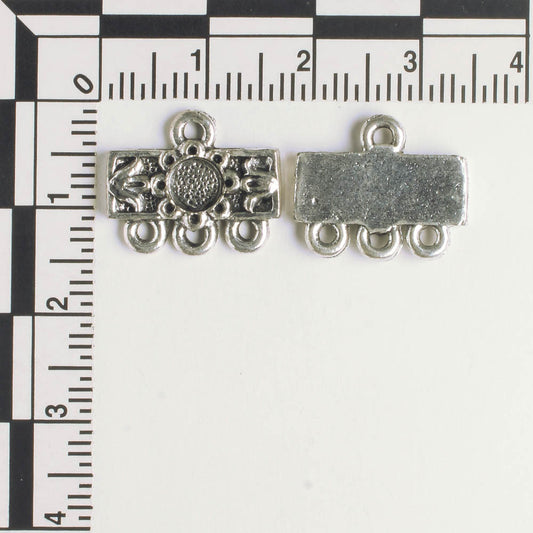 3 Strand Connector - Silver