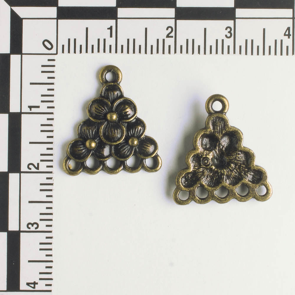 5 Strand Connector - Brass