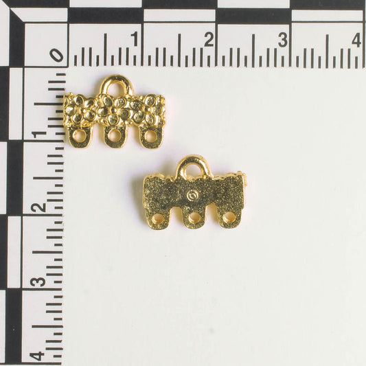 3 Strand Connector - Gold