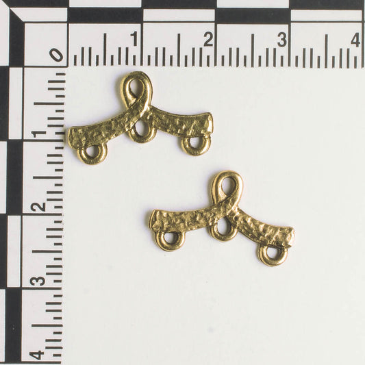 3 Strand Connector - Gold