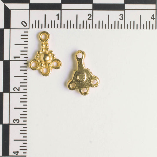 3 Strand Connector - Gold