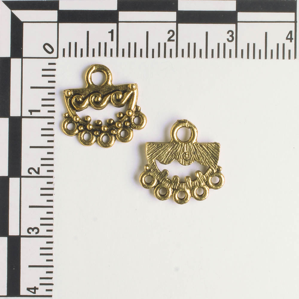 5 Strand Connector - Gold