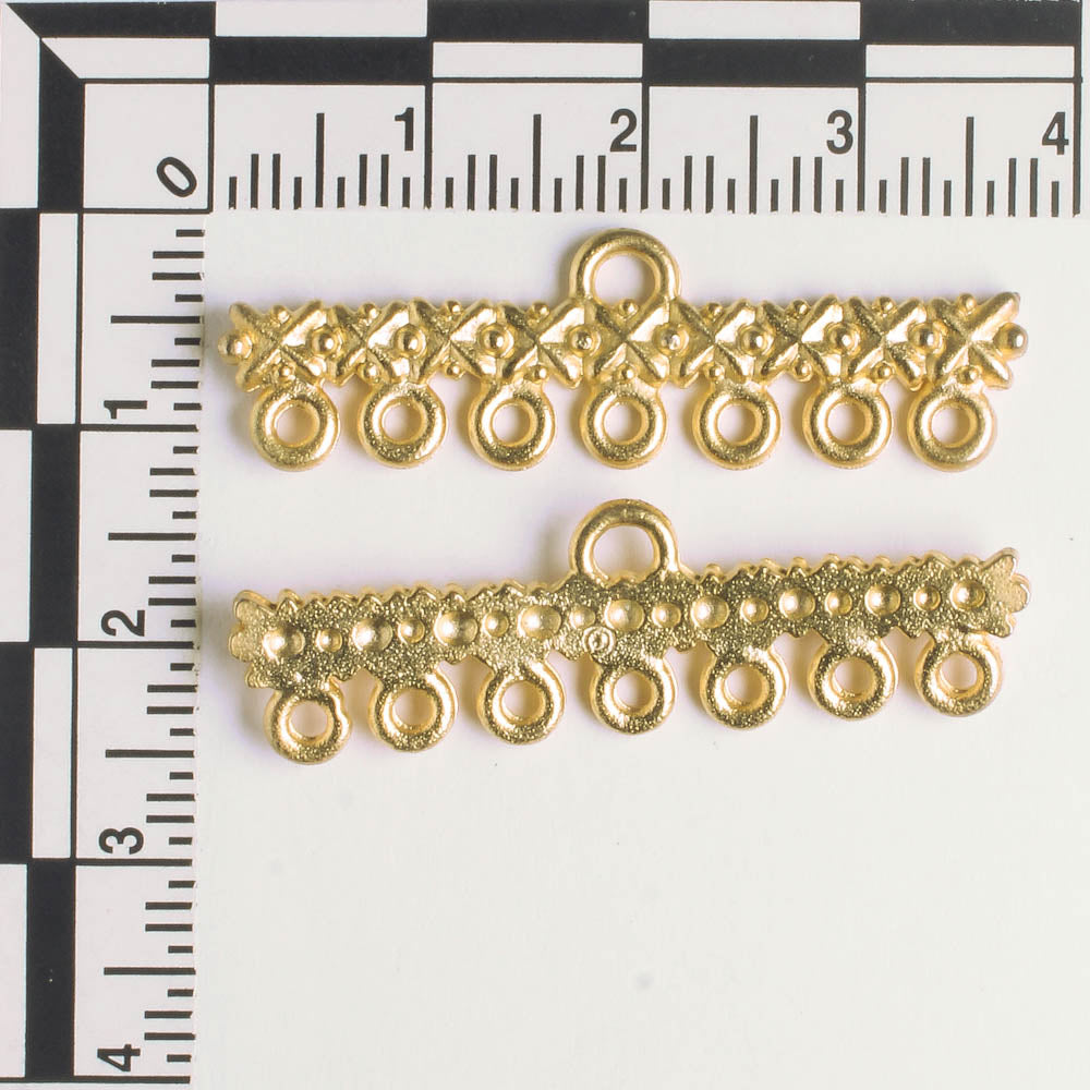 7 Strand Connector - Gold