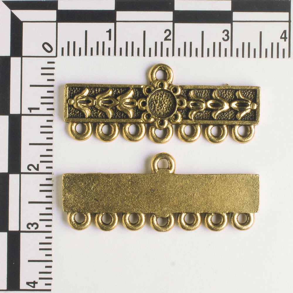 7 Strand Connector - Gold