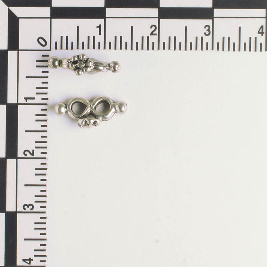 2 Strand Spacer Bar - Silver