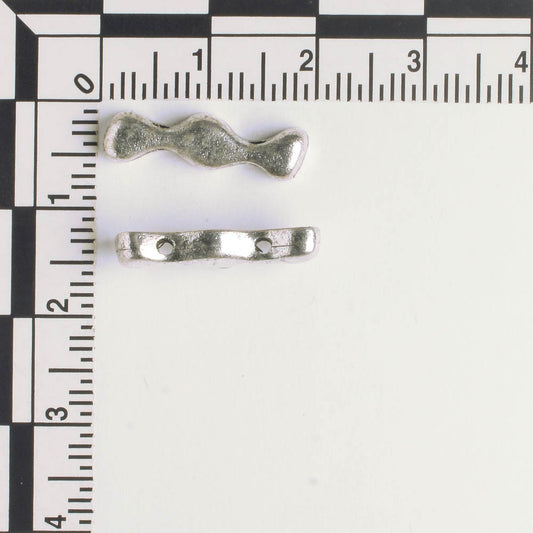 2 Strand Spacer Bar - Silver