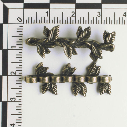 7 Strand Spacer Bar - Brass