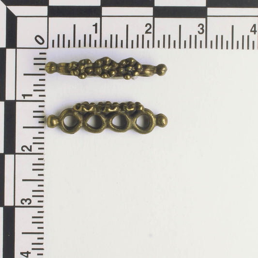 3 Strand Spacer Bar - Brass