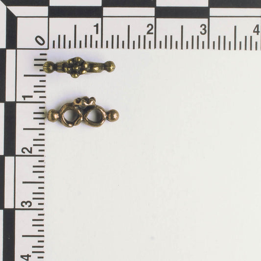 2 Strand Spacer Bar - Brass