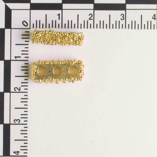 3 Strand Spacer Bar - Gold