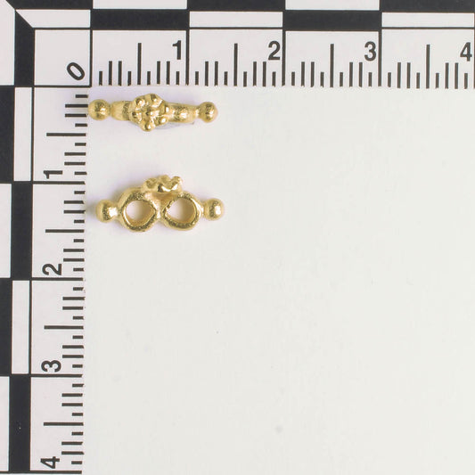 2 Strand Spacer Bar - Gold