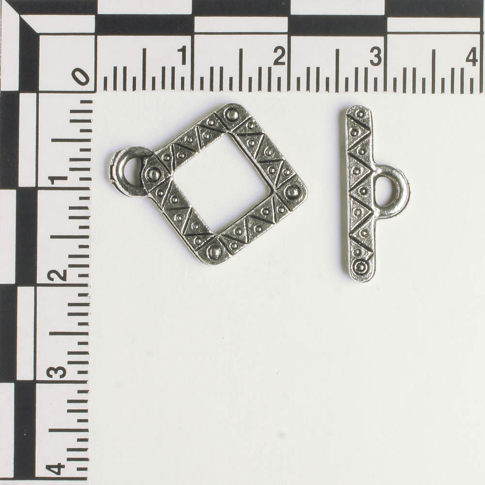 Toggle Clasp - Silver