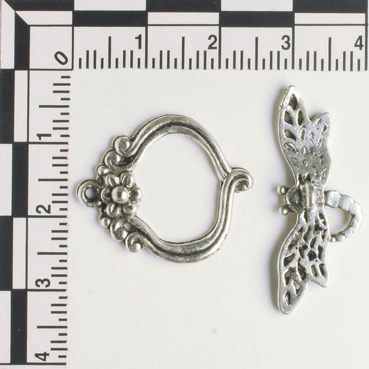 Toggle Clasp - Silver