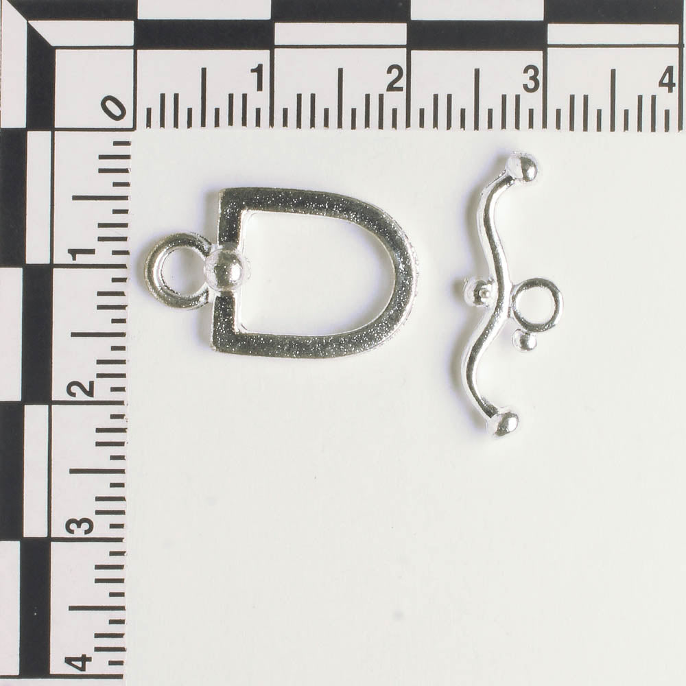 Toggle Clasp - Silver
