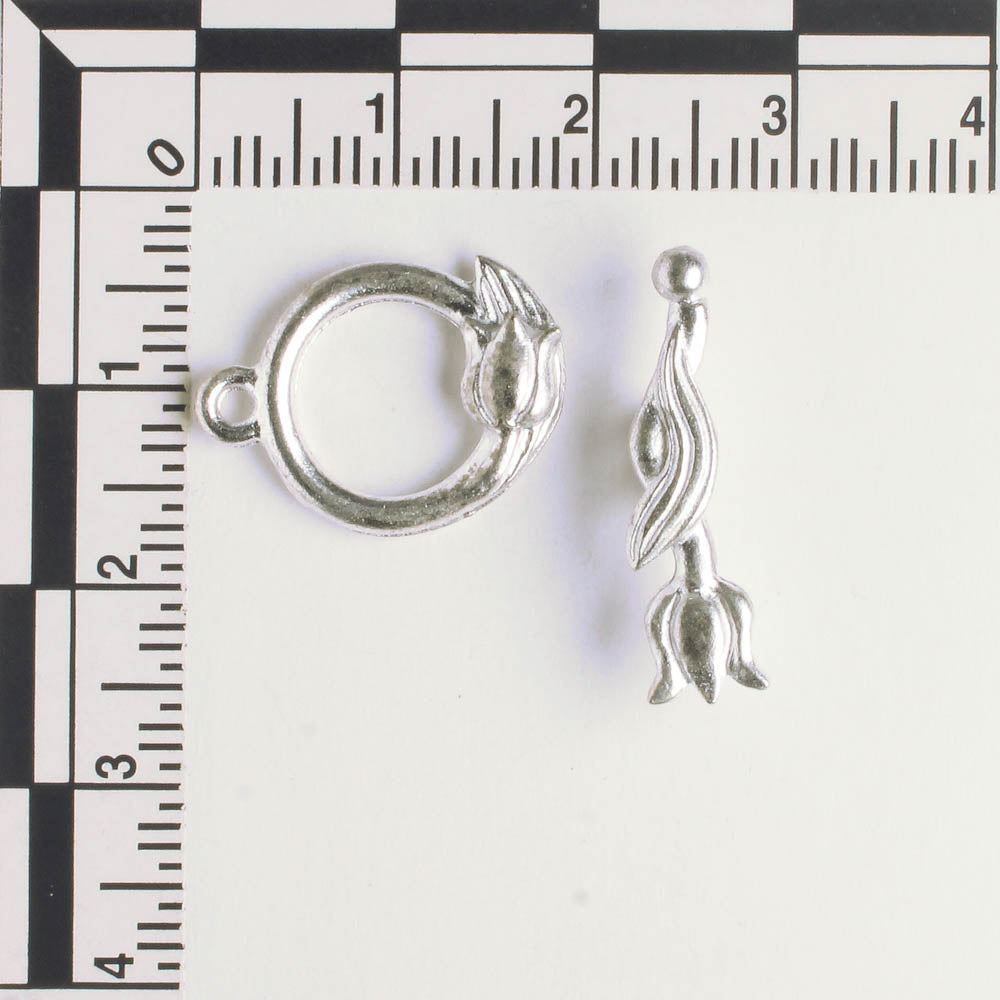 Toggle Clasp - Silver