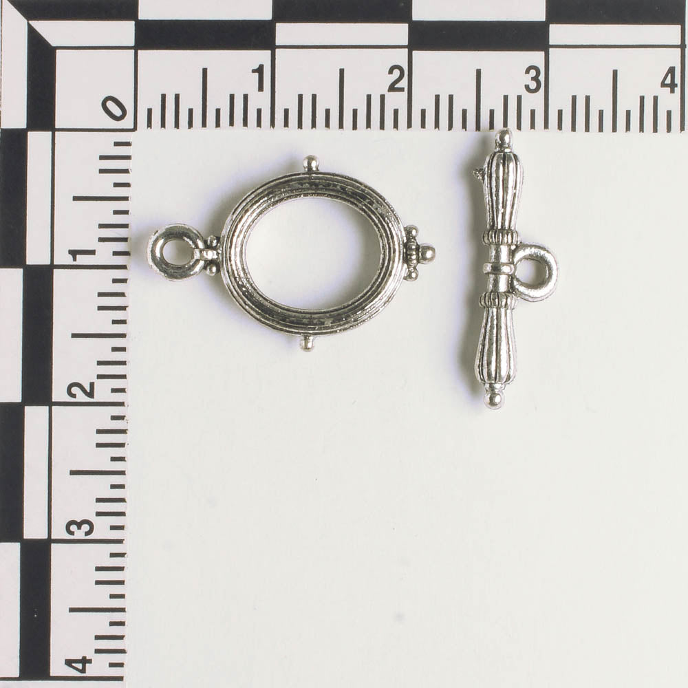 Toggle Clasp - Silver